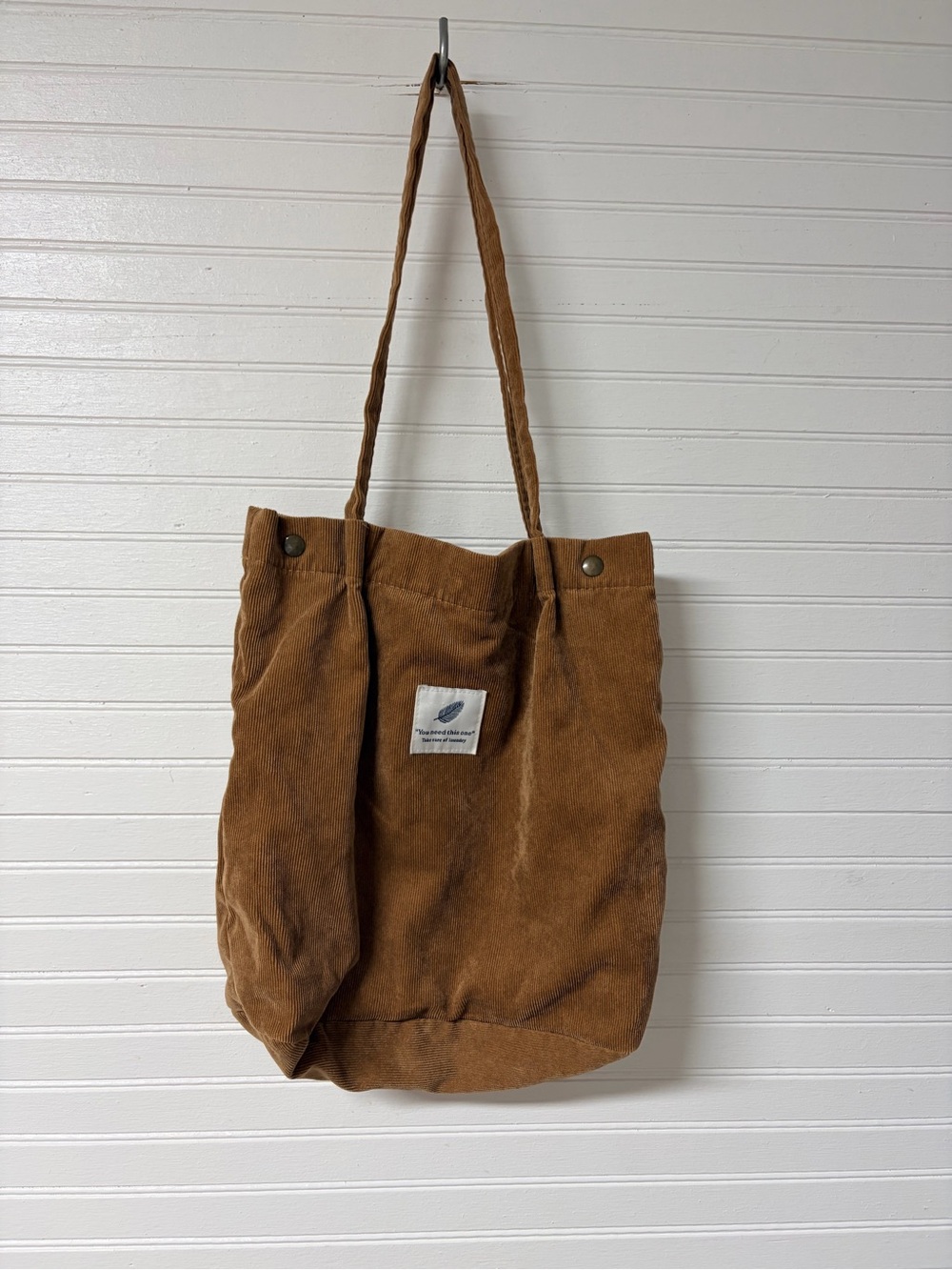 totes Brown Suede Tote Bag